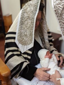 Rabbi at Bris